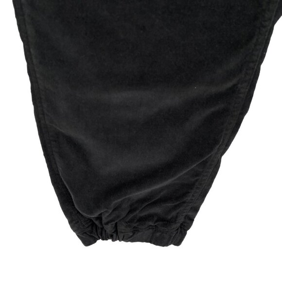 Faherty Orion‎ Velvet Ankle Pants Women's Small Black Tie Waist NWT PT-1896 - Picture 6 of 15